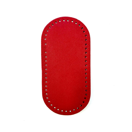 Leather base for handbags - Oval - 24.5 x 12.5cm, P6