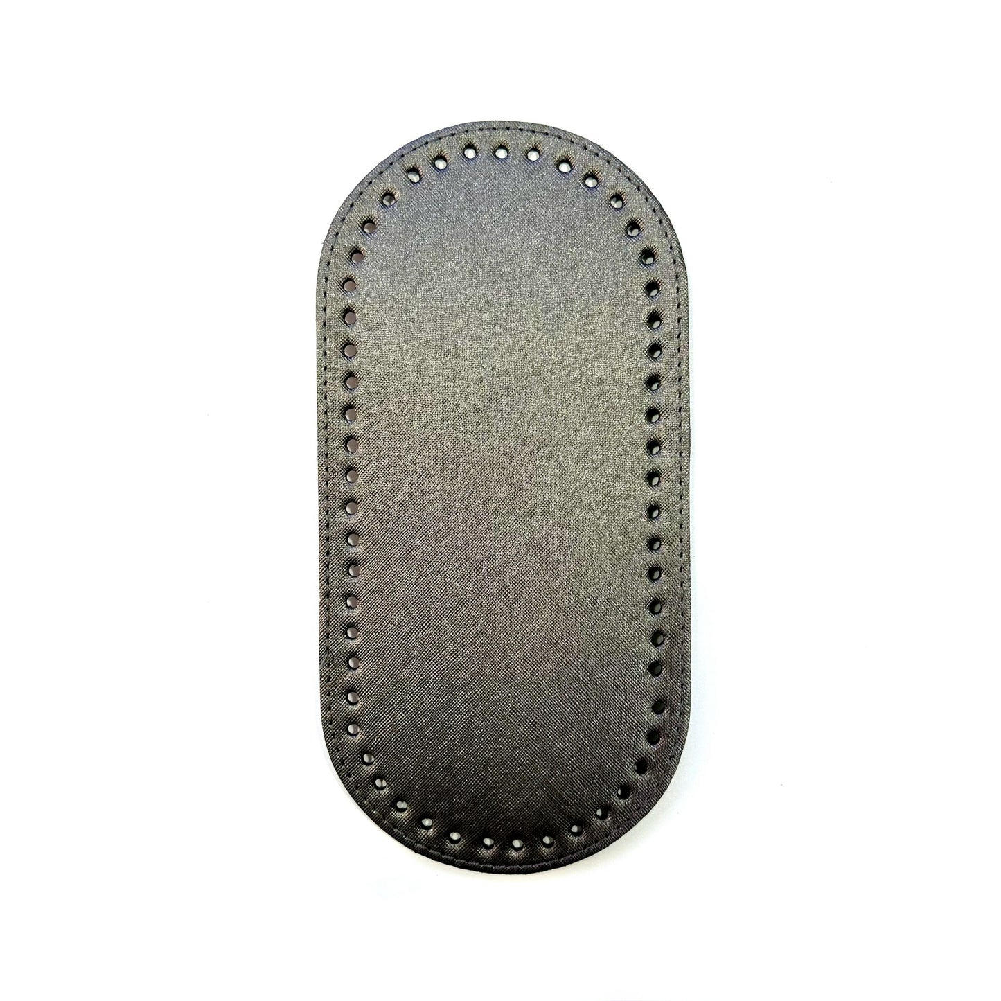 Leather base for handbags - Oval - 24.5 x 12.5cm, P9