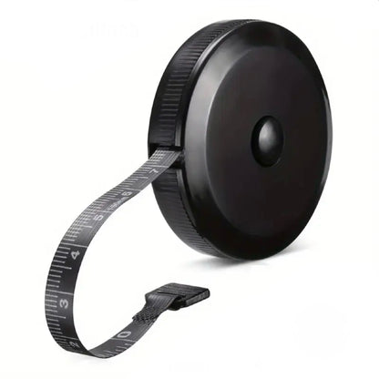 Automatic Retractable Measuring Tape - Black