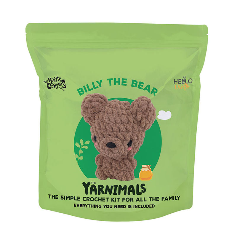 Hello Crafts - Yarnimals - Billy the Bear
