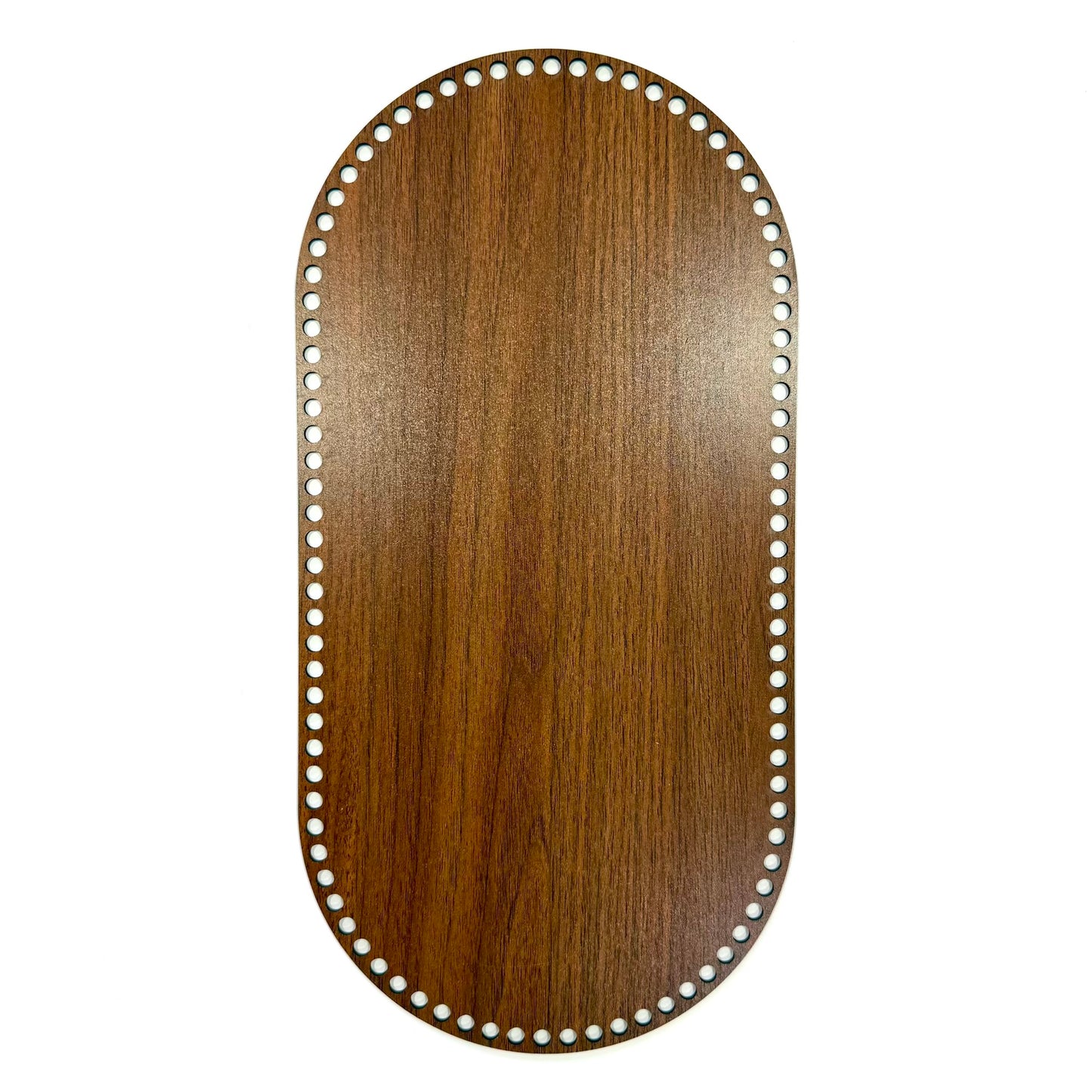 Wooden base - O - 20x40cm