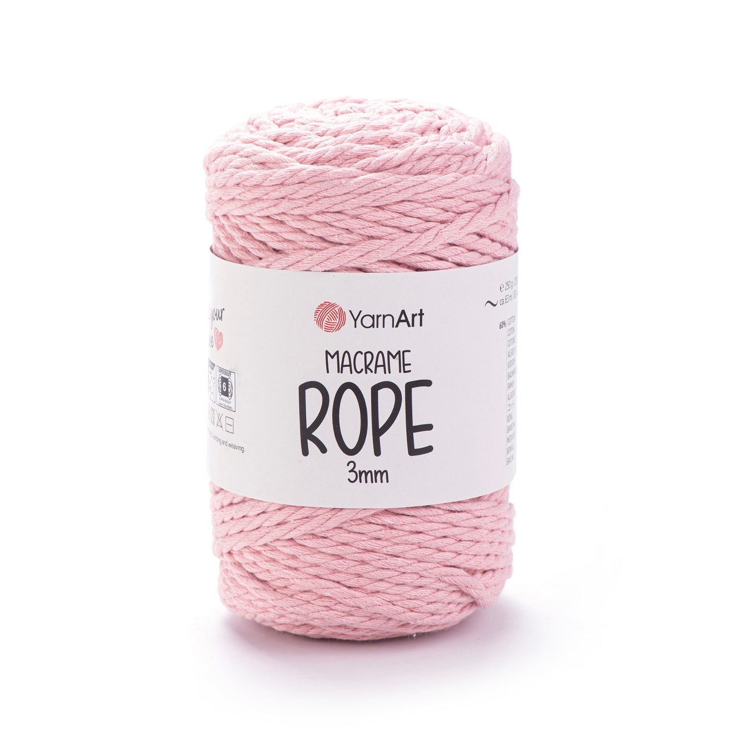 YarnArt - Macrame Rope 3MM - 762