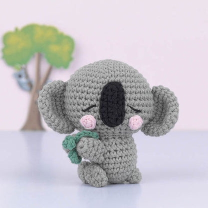 Hello Crafts - Amigurumi Crochet Kit - Kelly The Koala