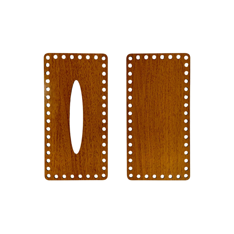 Wooden base for tissue box - P2
