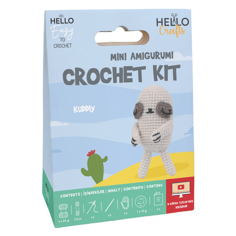 Hello Crafts - Hello Easy Crochet Kit - Kuddly