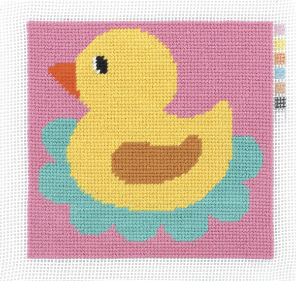 هيلو كرافتس - طقم تطريز تابستري مطبوع - Duck