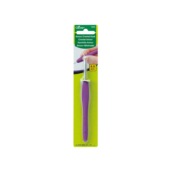 Clover Amour crochet hook - 4mm