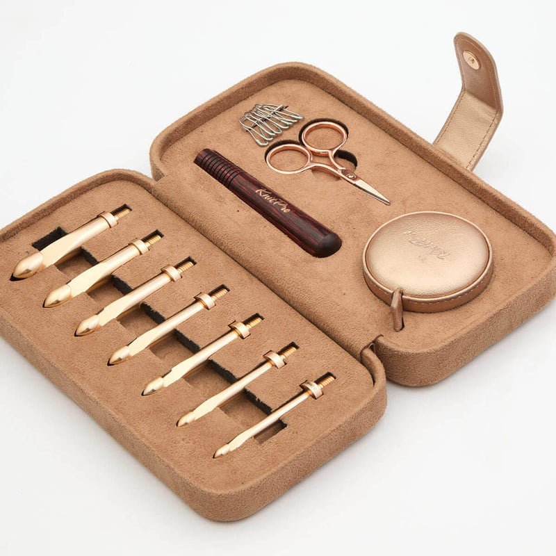 KnitPro Oasis Chunky Interchangeable Crochet Hooks Set, Set of 7 hooks