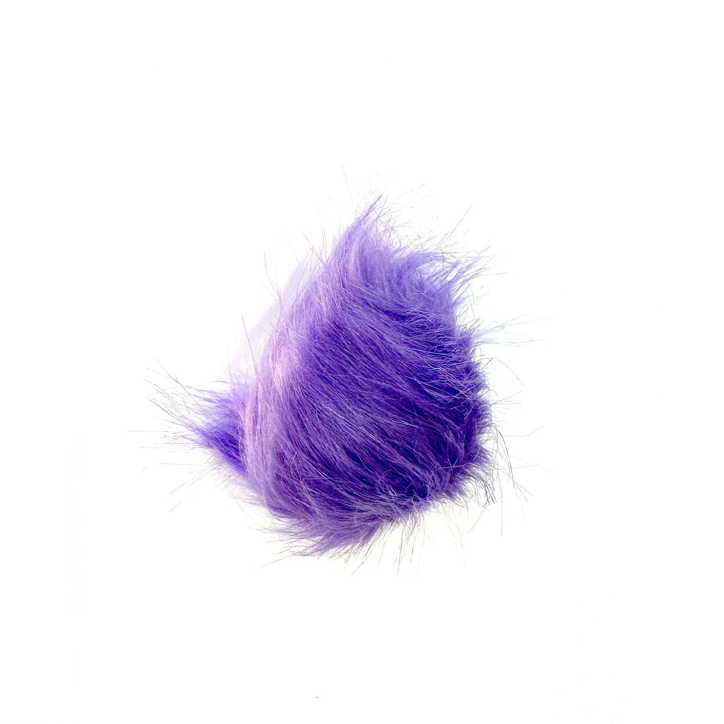 Pompom with button - Purple - 10cm