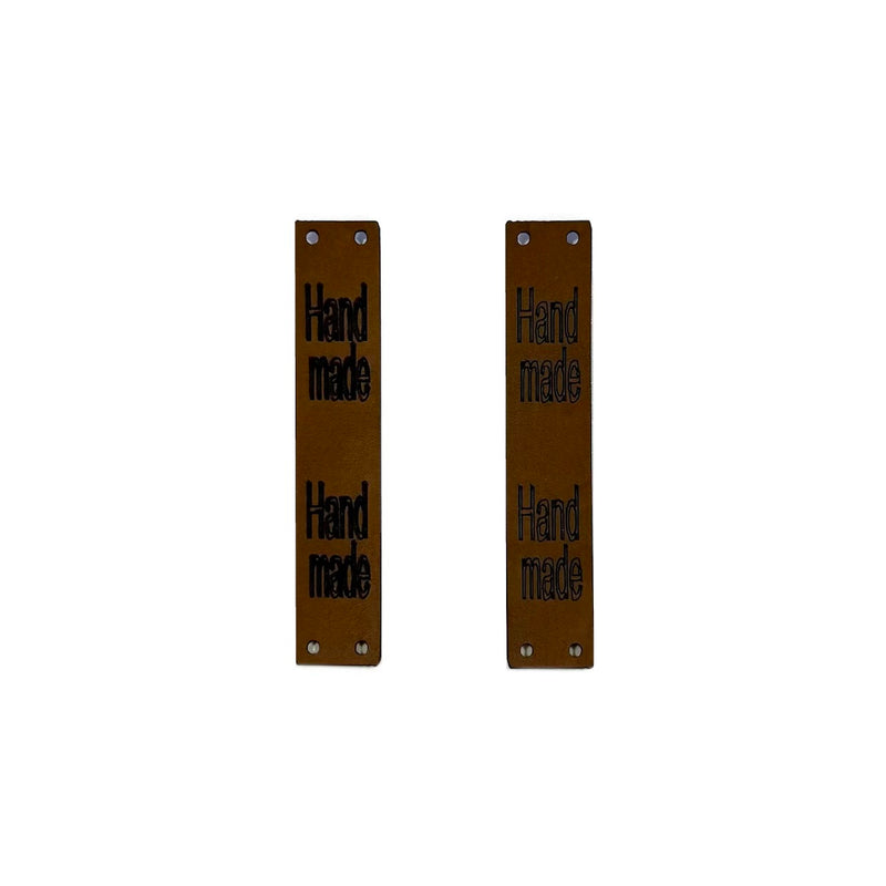 Leather tags - Pattern 18/1, Pack of 2