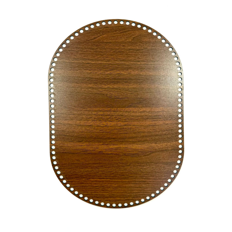 Wooden base - O - 25x35cm