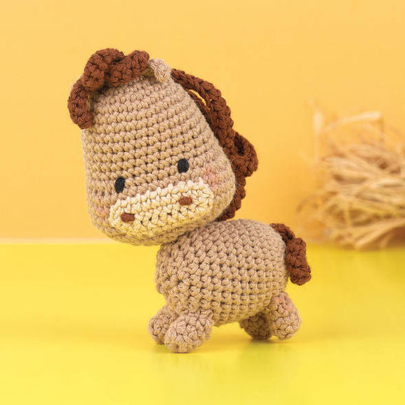 هيلو كرافتس - طقم أميجورومي كروشيه - Ginger The Pony