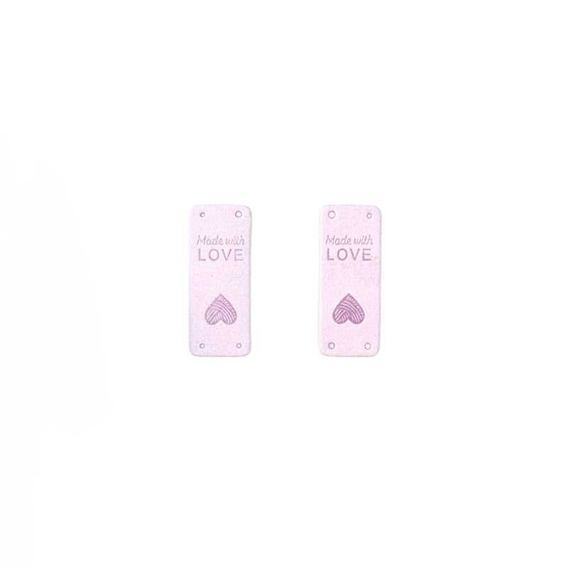 Soft Microfiber tags - Pattern 10 - Color 8, Pack of 2