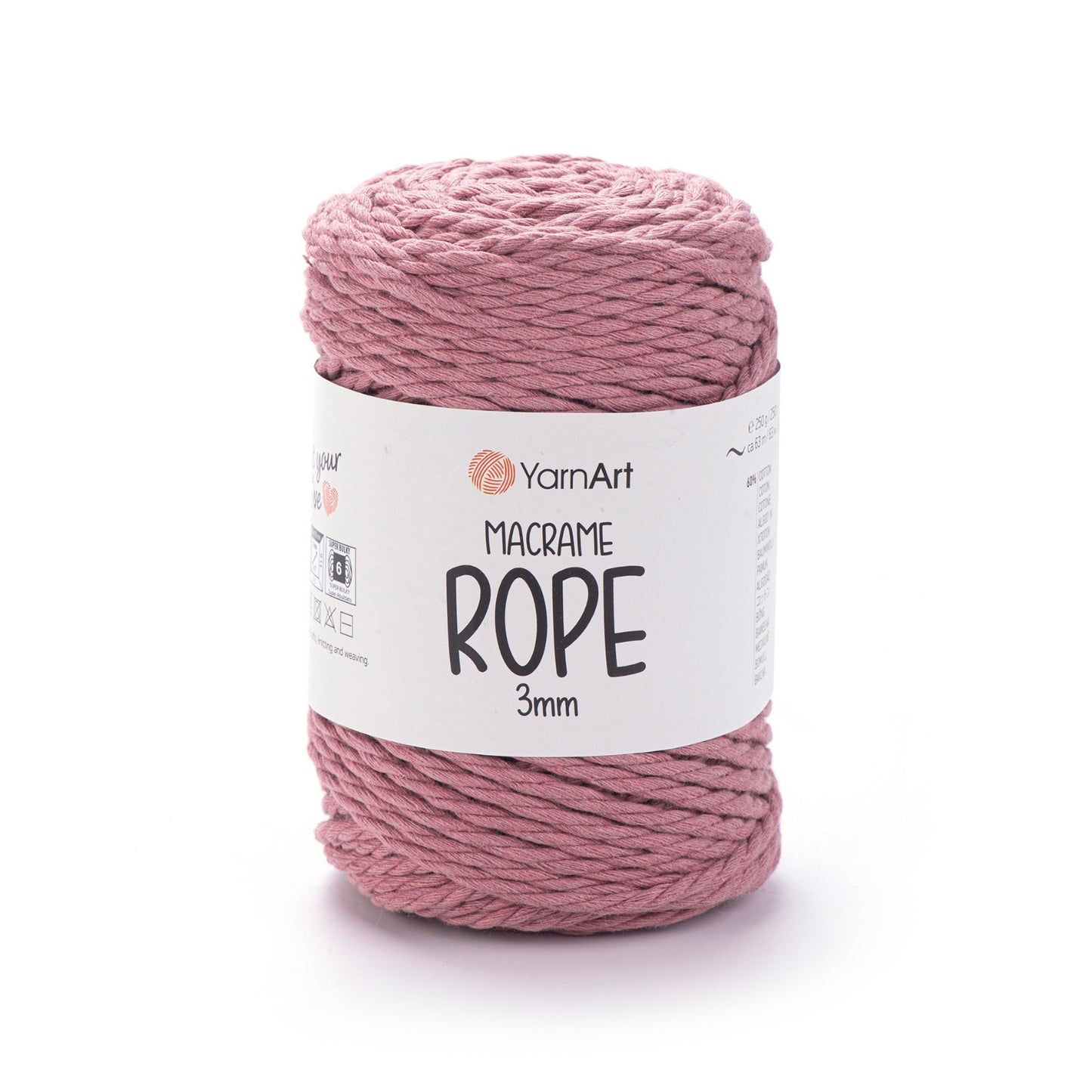 YarnArt - Macrame Rope 3MM - 792