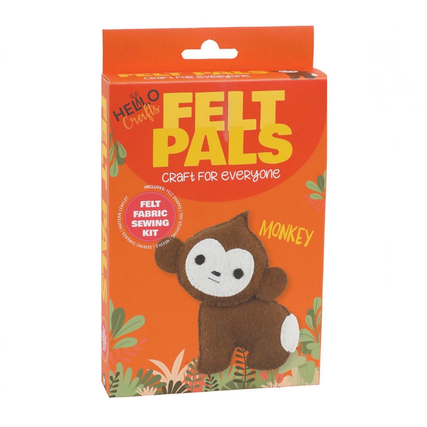 هيلو كرافتس - طقم خياطة فيلت بالز - Monkey
