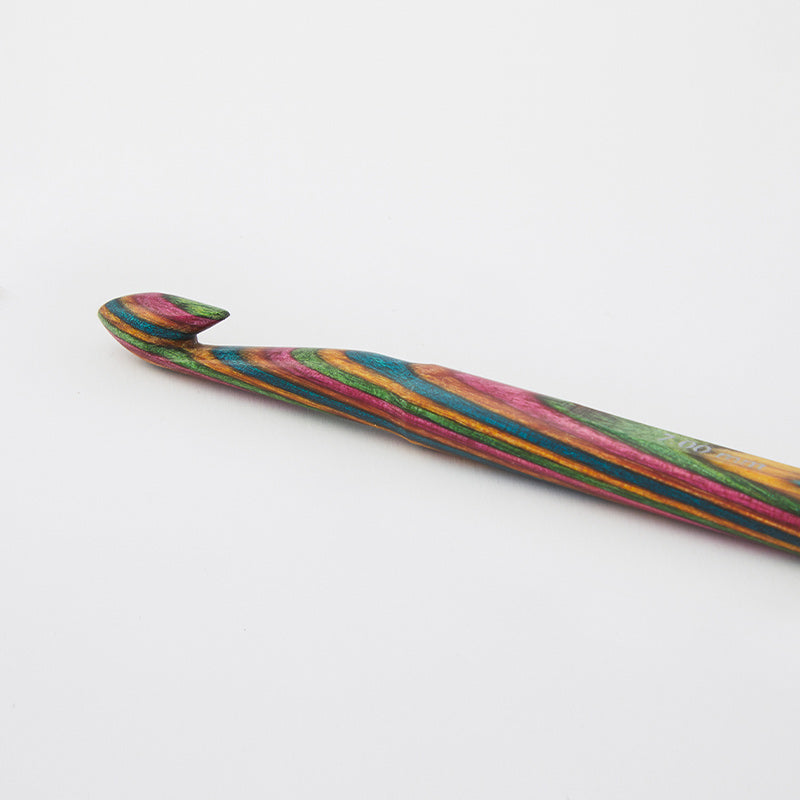 KnitPro Symfonie Wood Double Ended Crochet Hook