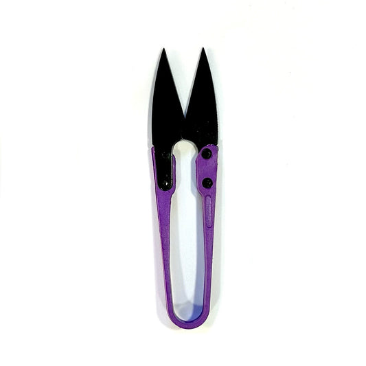 U-shaped scissors - 10cm - Purple