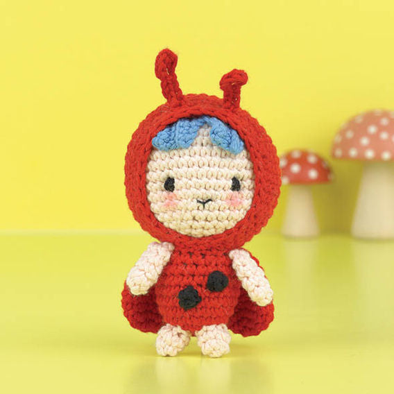 Hello Crafts - Amigurumi Crochet Kit - Rosie Ladybird