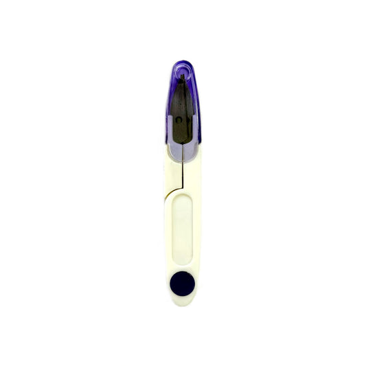 U-shaped scissors with cover - Pattern 2 - Purple