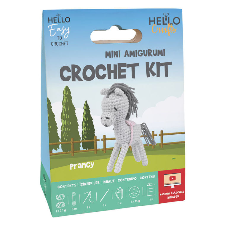 Hello Crafts - Hello Easy Crochet Kit - Prancy