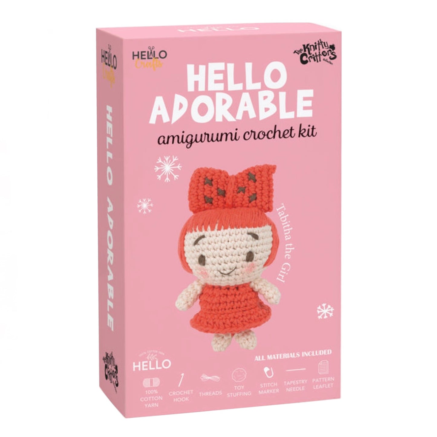 Hello Crafts - Amigurumi Crochet Kit - Tabitha The Girl