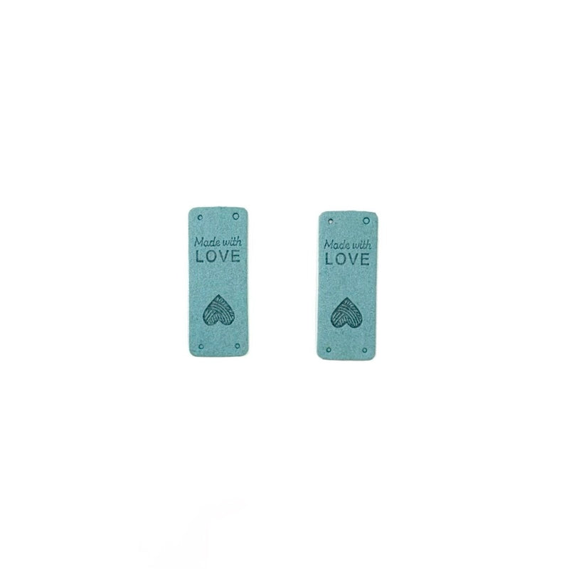 Soft Microfiber tags - Pattern 10 - Color 4, Pack of 2