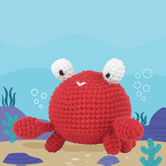 Hello Crafts - Hello Easy Crochet Kit - Crabby