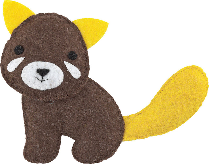 Hello Crafts - Felt Pals Sewing Kit - Red Panda