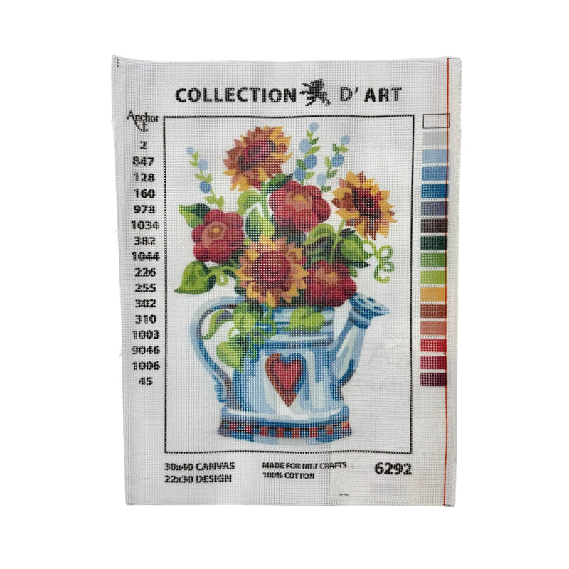 Embroidery sheet (without threads) - 22x30cm - 6292