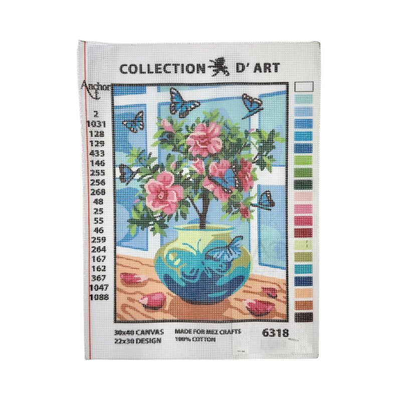 Embroidery sheet (without threads) - 22x30cm - 6318