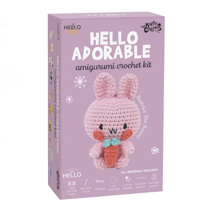 Hello Crafts - Amigurumi Crochet Kit - Beatrice The Bunny