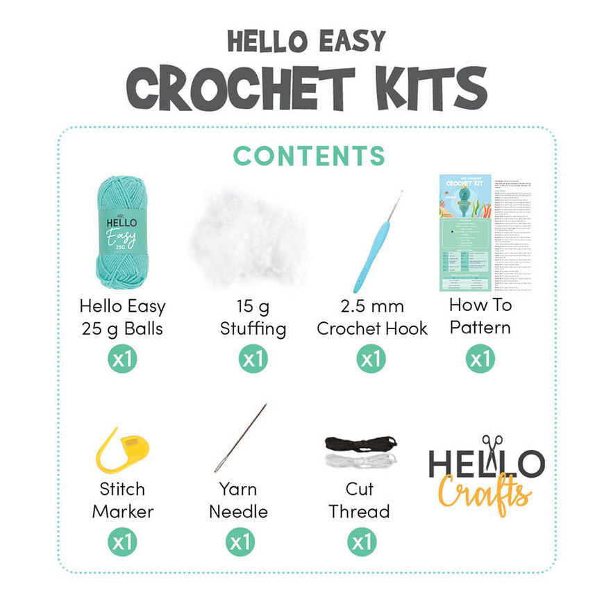 هيلو كرافتس - طقم Hello Easy للكروشيه - Sylvie