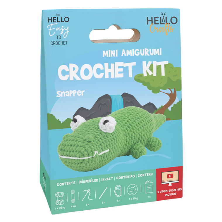 Hello Crafts - Hello Easy Crochet Kit - Snapper