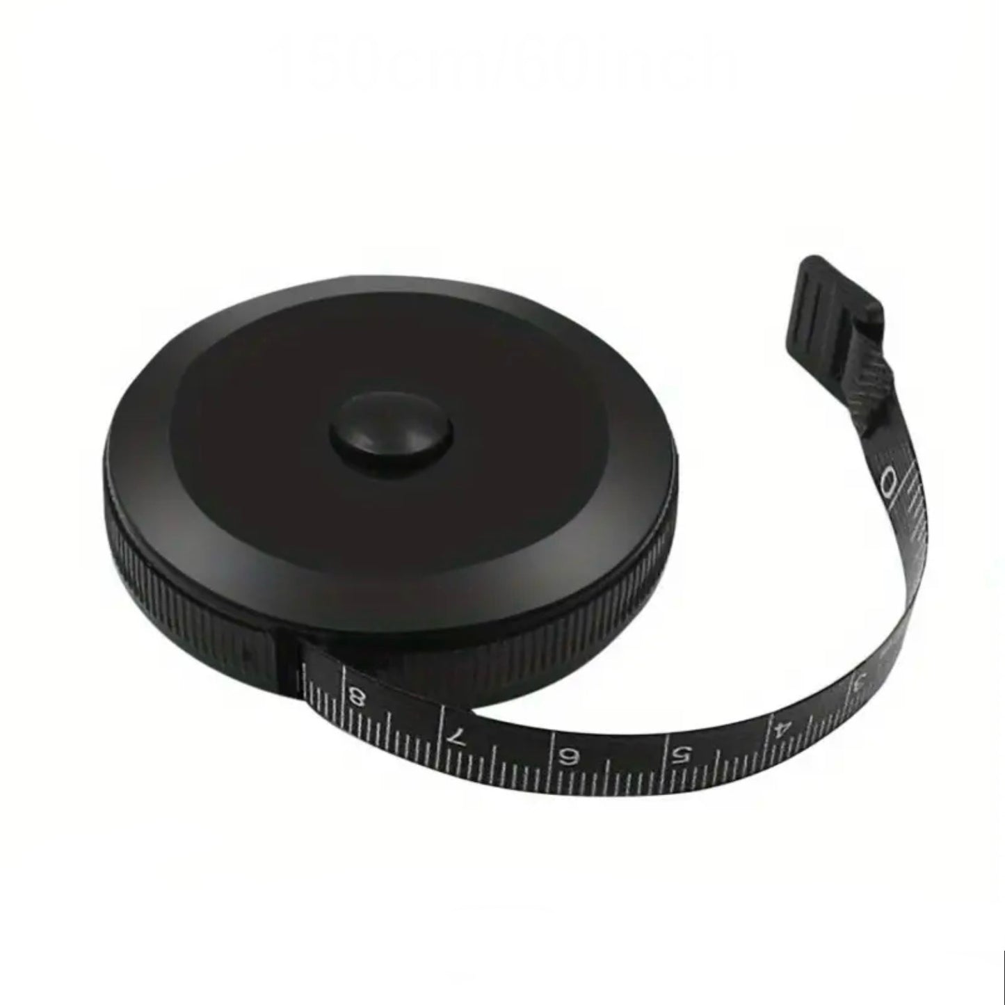 Automatic Retractable Measuring Tape - Black