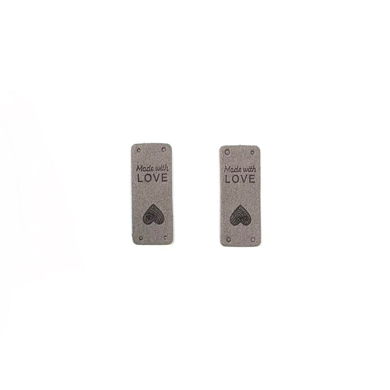 Soft Microfiber tags - Pattern 10 - Color 5, Pack of 2