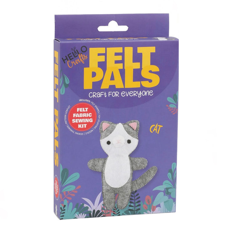 Hello Crafts - Felt Pals Sewing Kit - Cat