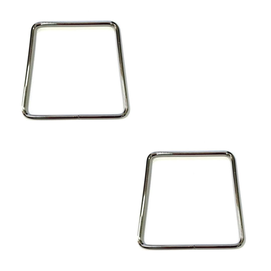 Metal bag handles - Pattern 6, Pack of 2