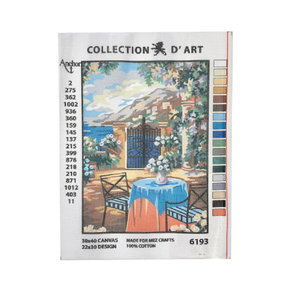 Embroidery sheet (without threads) - 22x30cm - 6193