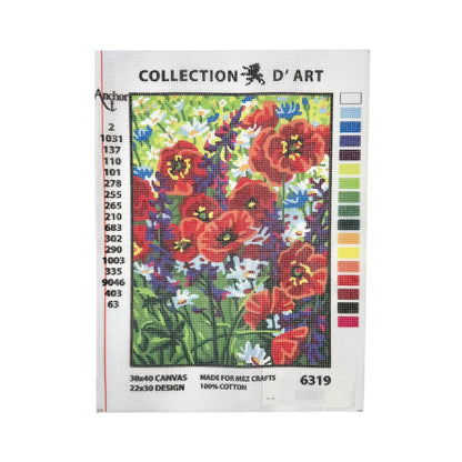 Embroidery sheet (without threads) - 22x30cm - 6319