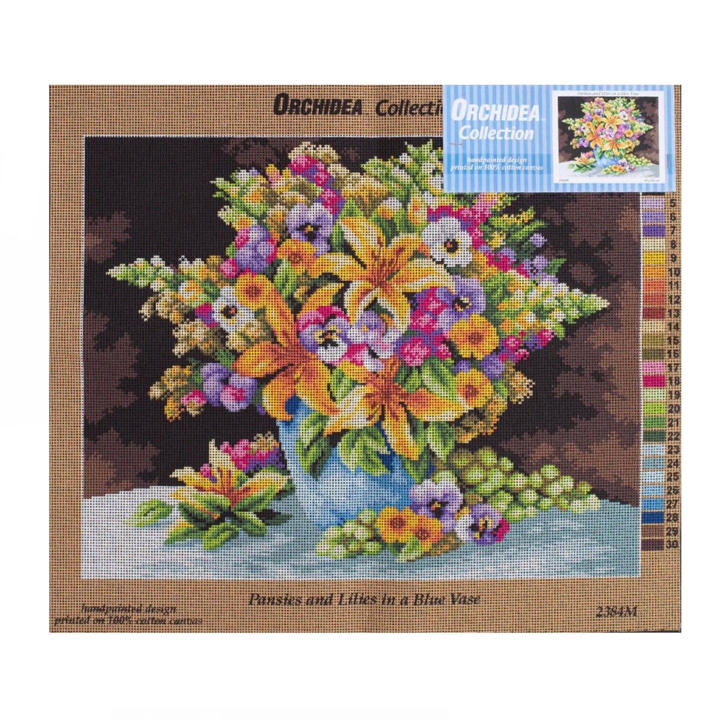 Embroidery sheet (without threads) - 40x50cm - 2384M