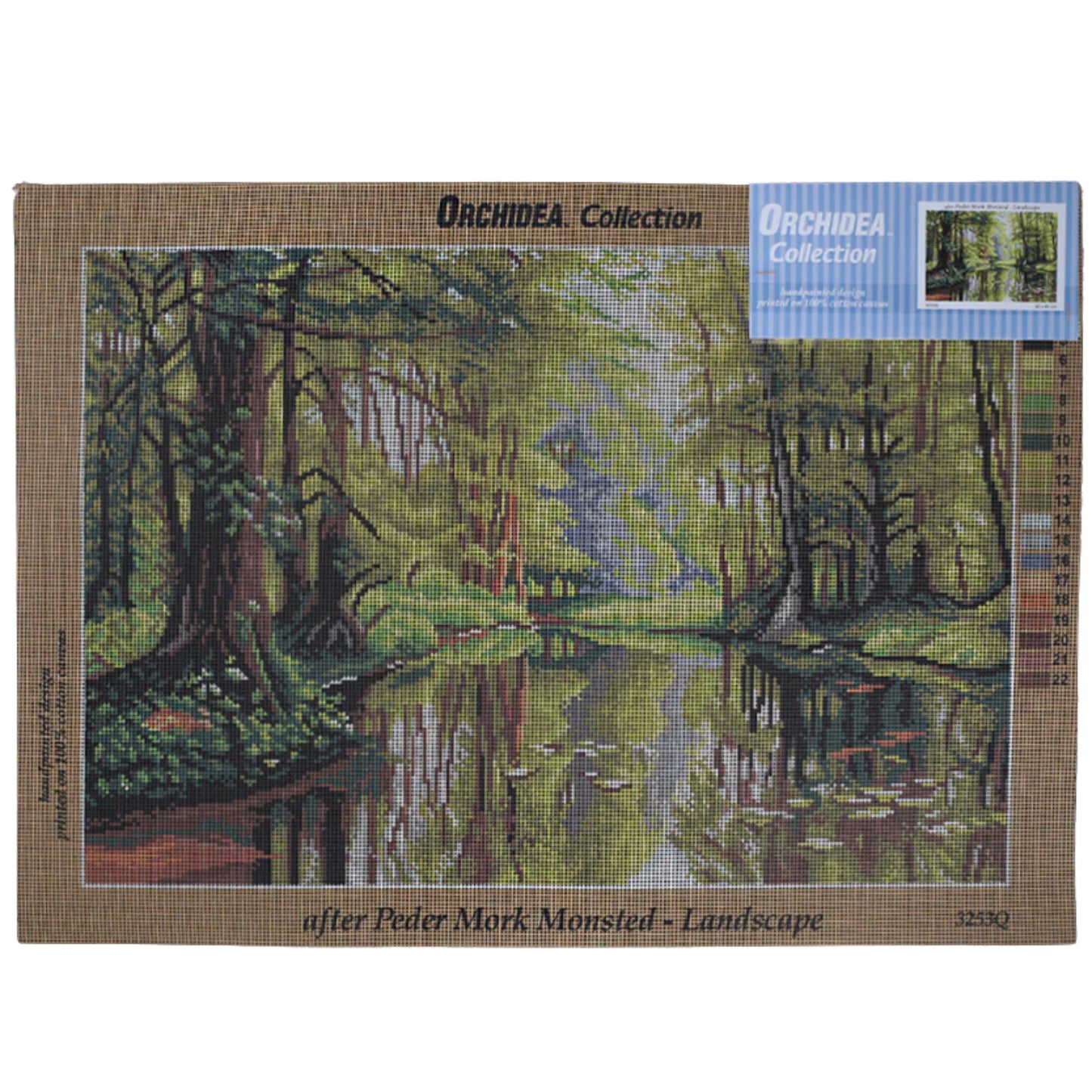 Embroidery sheet (without threads) - 40x60cm - 3253Q