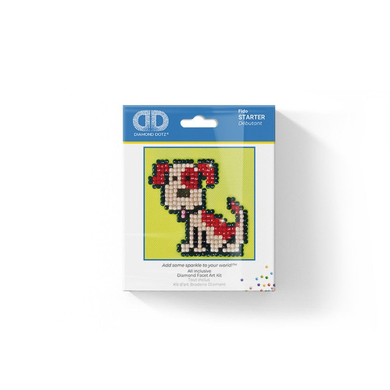 Fido Diamond Painting Artwork Kit - DDS.018 by Diamond Dotz