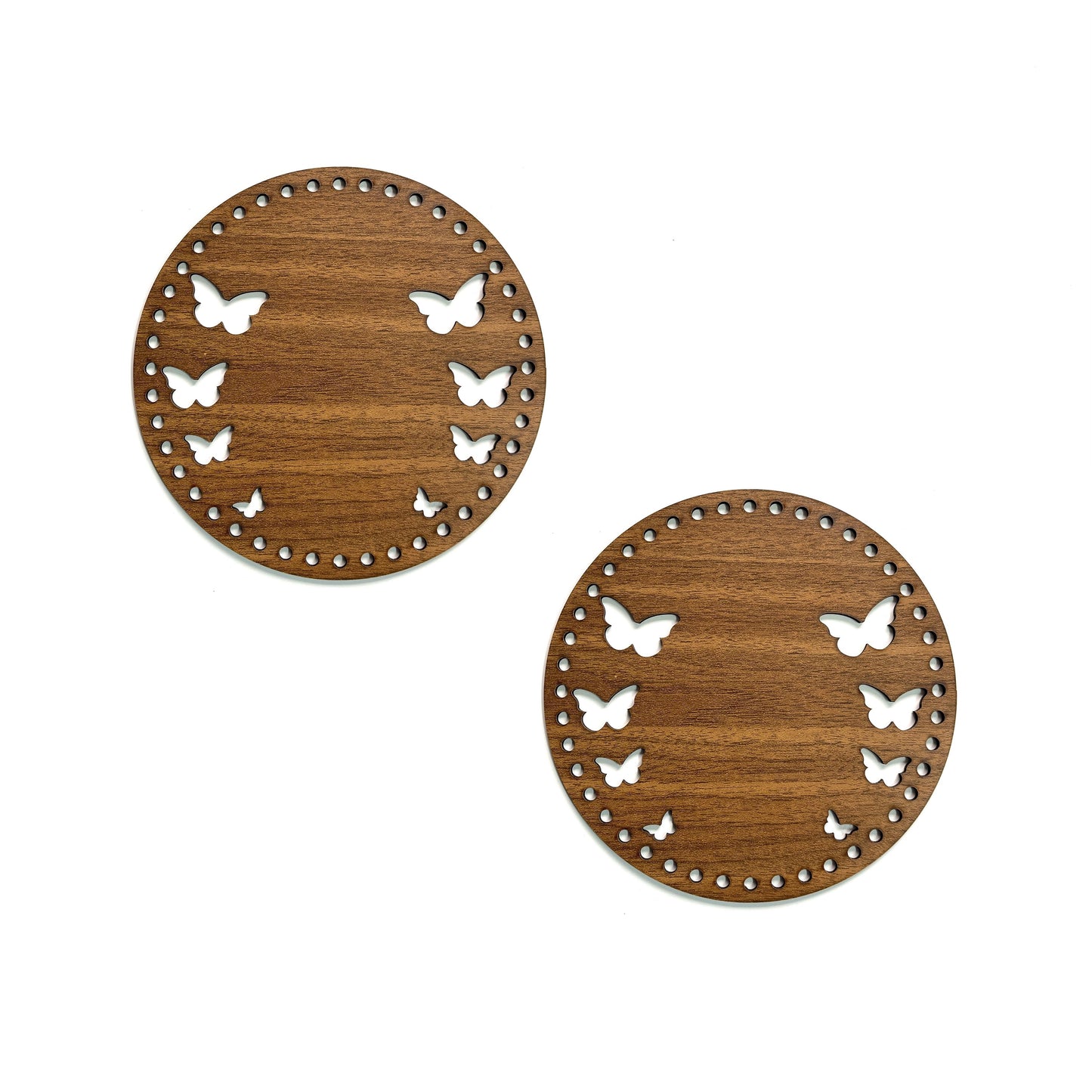 Wooden base for handbags - Pattern 4, Pack of 2