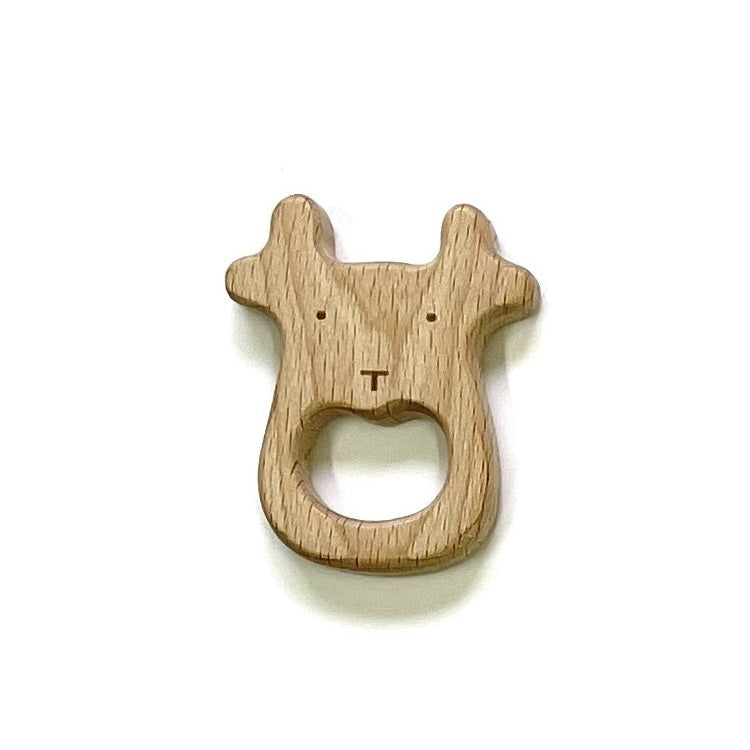 Wooden teether