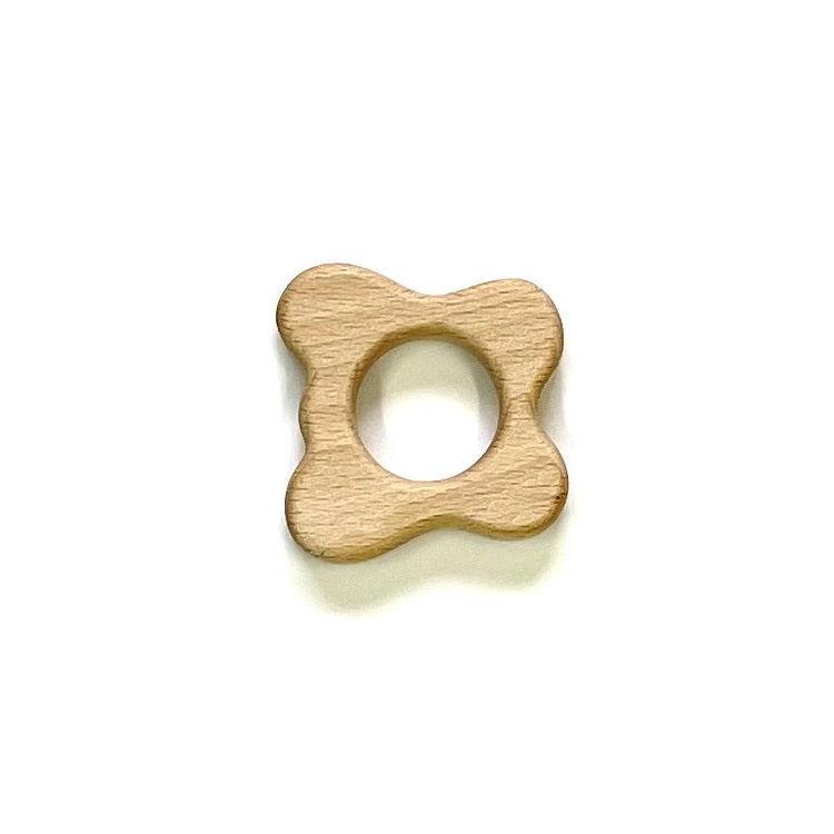 Wooden teether