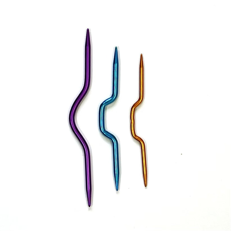 SKC Cable stitch knitting metal needles